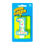 Свеча для торта цифра (в ассортименте)